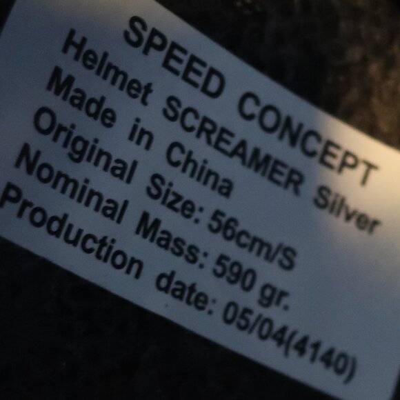 Kids Girls/Boys Salomon Silver/Black Helmet Size S - Picture 7 of 7